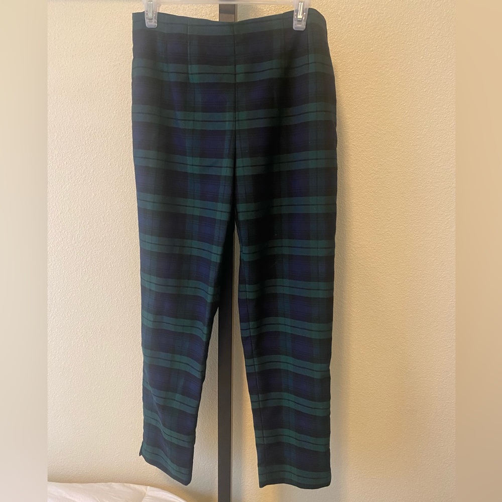 Plaid Chaps Dress Capris - Size 8